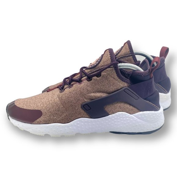 Nike Air Huarache Run Ultra SE Port Wine 859516-602 Ladies Sz. 10 - Picture 2 of 8